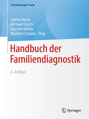 cover image of Handbuch der Familiendiagnostik